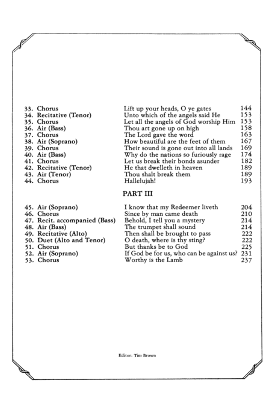 Messiah 4-Part scores gallery preview page 6