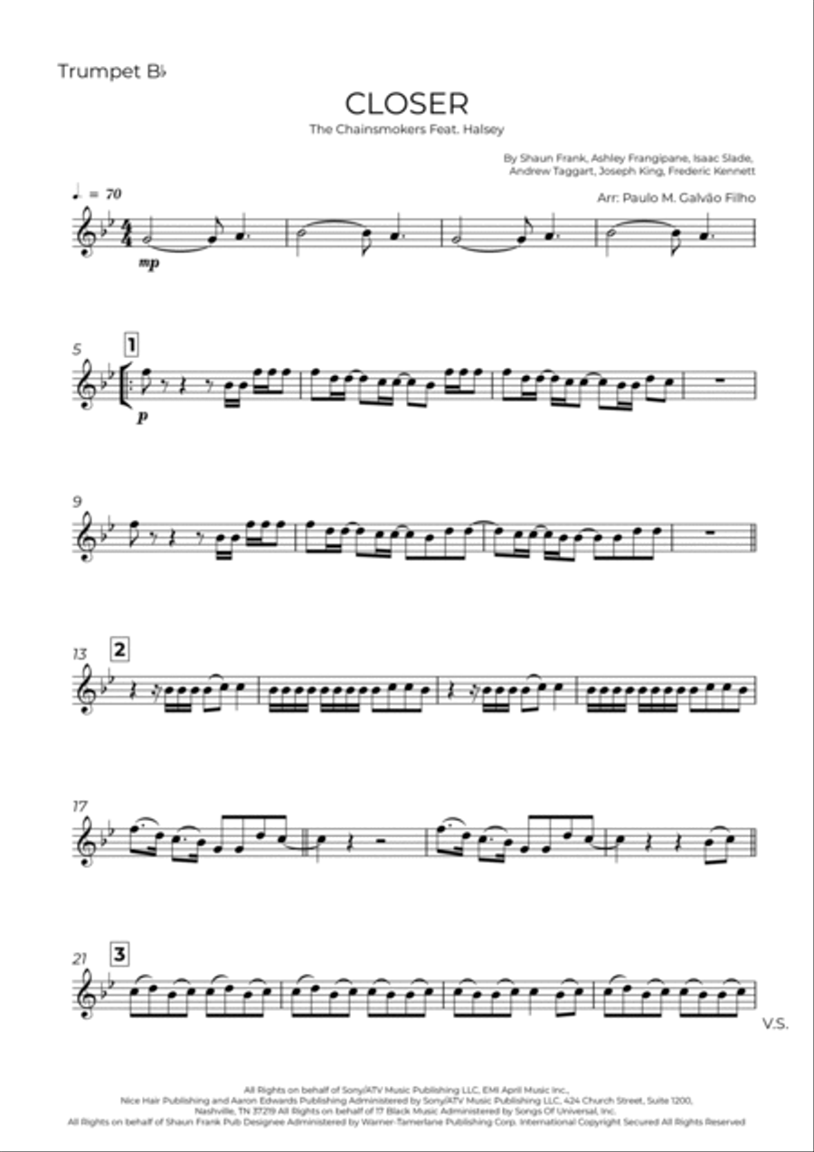 Closer Brass Duet scores gallery preview page 4