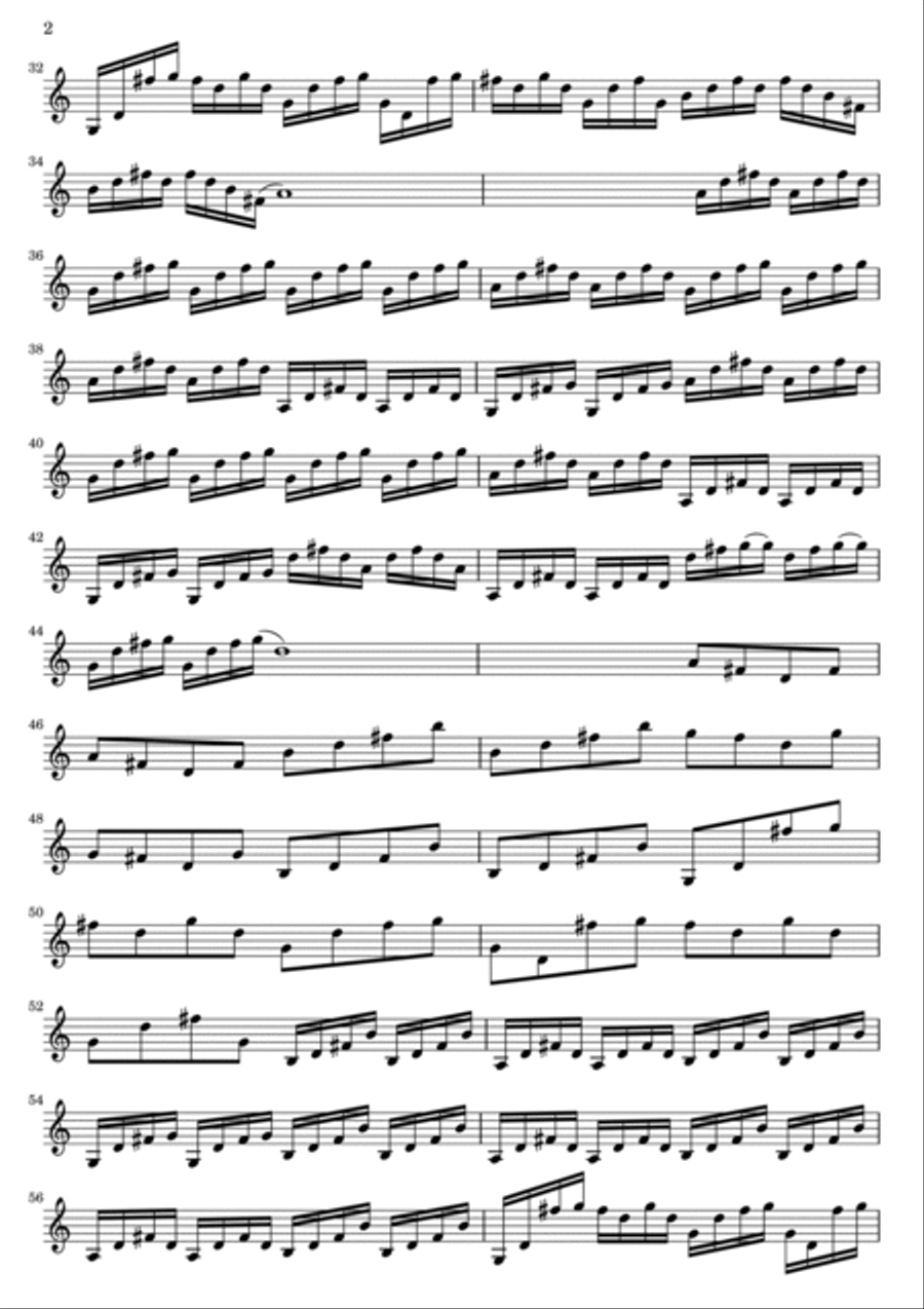 Sequence-300 Violin Solo scores gallery preview page 2