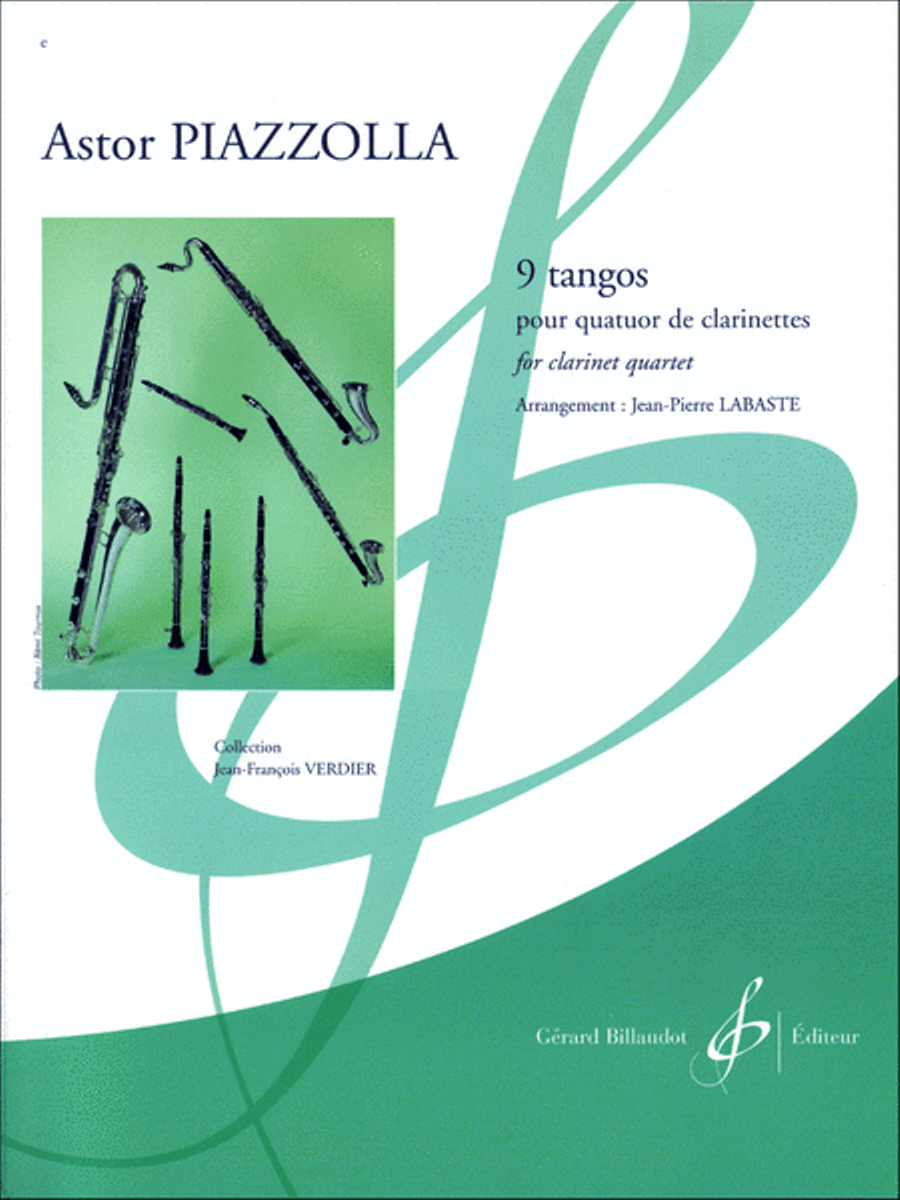 9 Tangos Chamber Music scores gallery preview page 1