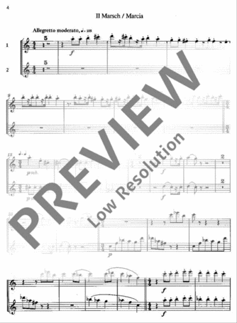 Pollicino Spielmusiken Alto Recorder scores gallery preview page 5