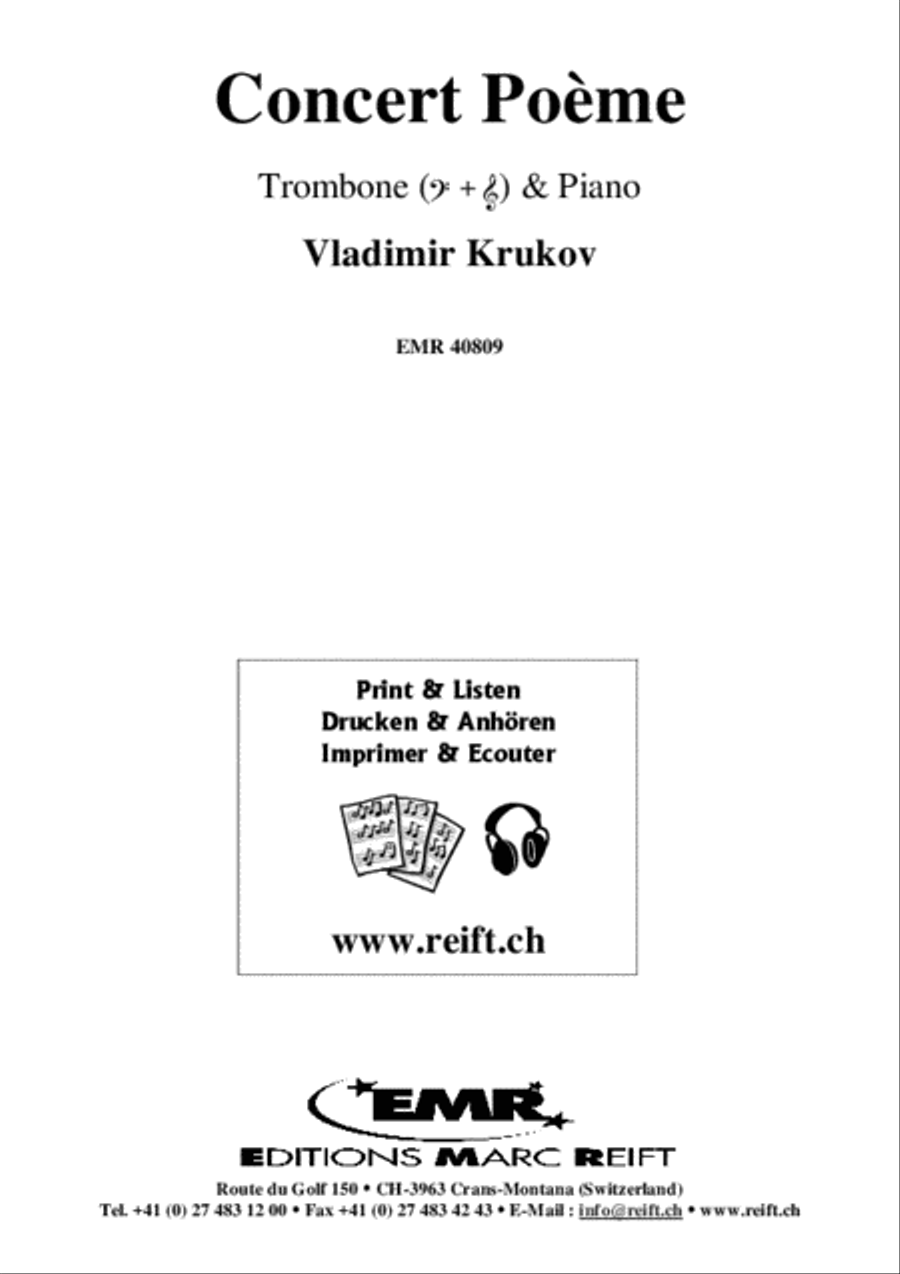 Concert Poeme Concert Poeme Piano Accompaniment scores gallery preview page 2