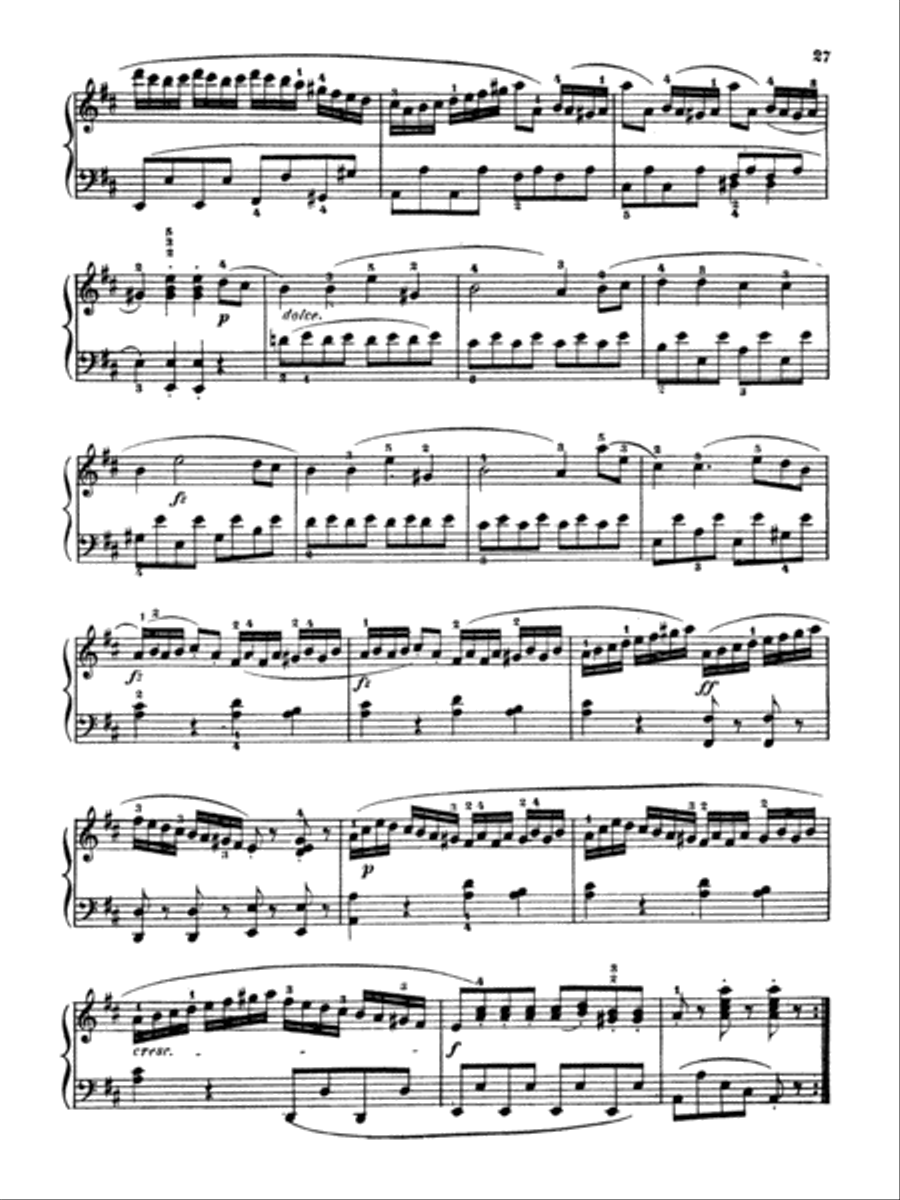 Clementi: Six Sonatinas, Op. 36, No. 6 Piano Solo scores gallery preview page 2