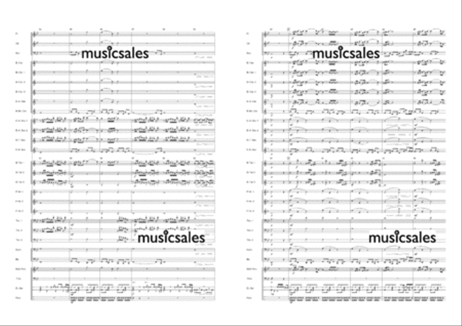 Une belle histoire Concert Band scores gallery preview page 5