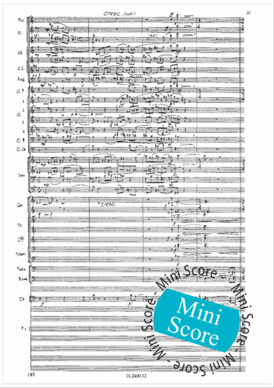 Aratoro I Aratoro I Concert Band scores gallery preview page 39