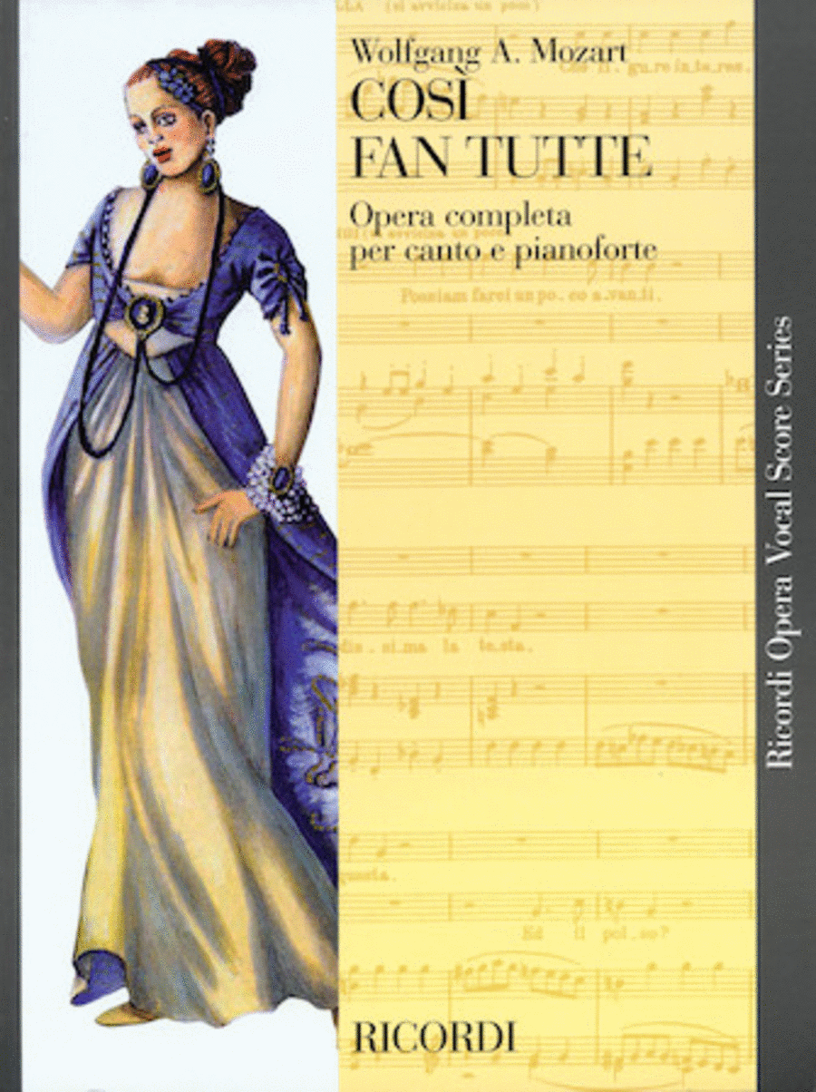 Così fan Tutte, K. 588 Voice scores gallery preview page 1
