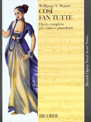 Book cover for Cosi fan Tutte, K. 588