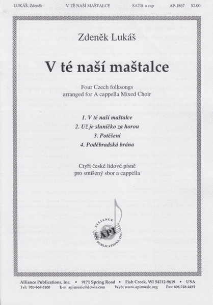 V Te Nasi Mastalce (4 Czech Folksongs) image number null