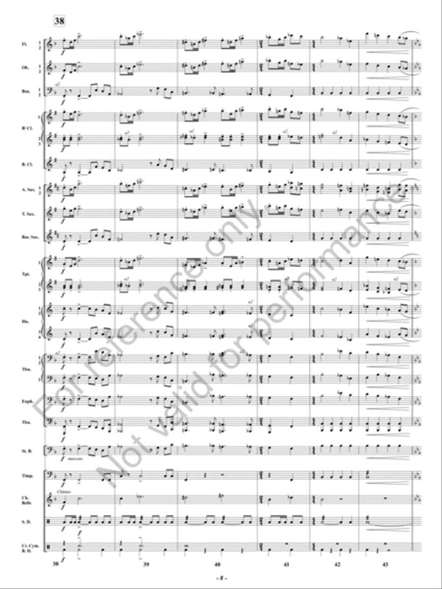 To Those Who Dream Concert Band scores gallery preview page 9