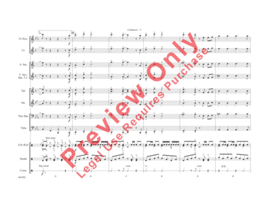 She Loves You She Loves You Marching Band scores gallery preview page 12