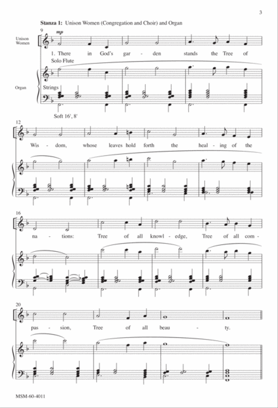 There in God's Garden 4-Part scores gallery preview page 3