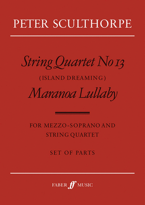 String Quartet No. 13 - Parts