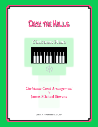 Book cover for Deck the Halls (Christmas Piano)