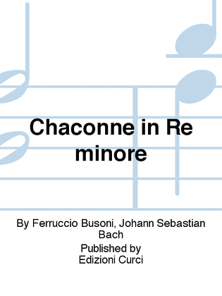 Chaconne in Re minore