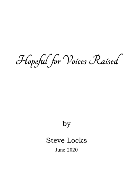 Hopeful for Voices Raised image number null