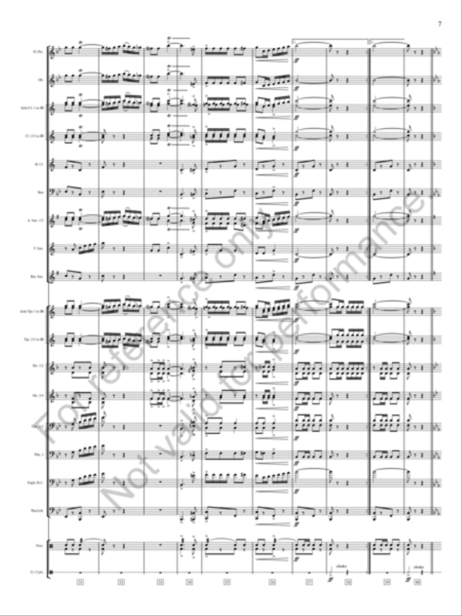 Marche Triumphant Marche Triumphant Concert Band scores gallery preview page 8