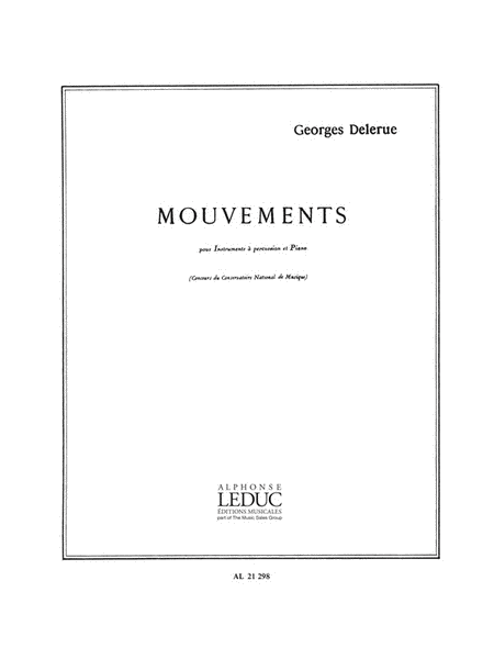 Mouvements (percussion(s) & Piano)