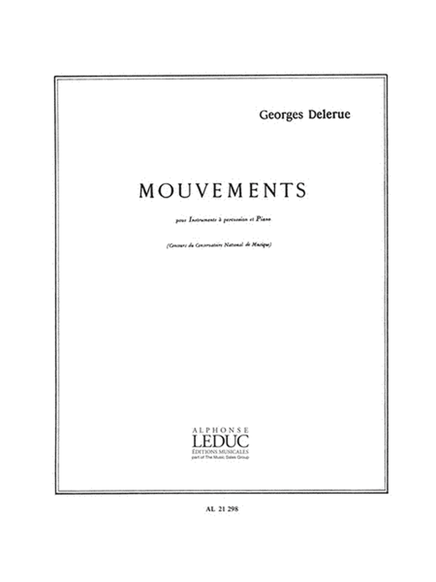 Mouvements (percussion(s) & Piano)