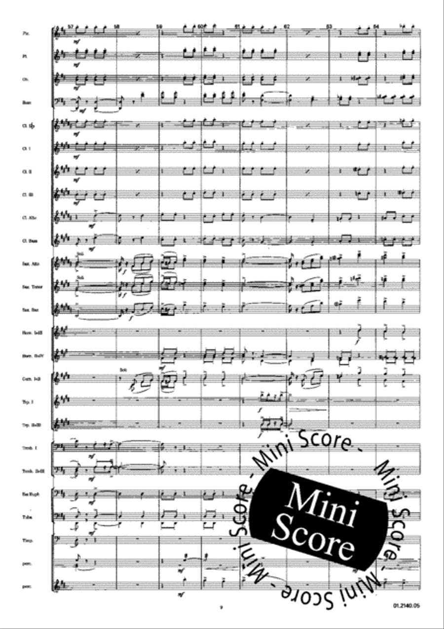 European Opening European Opening Concert Band scores gallery preview page 15