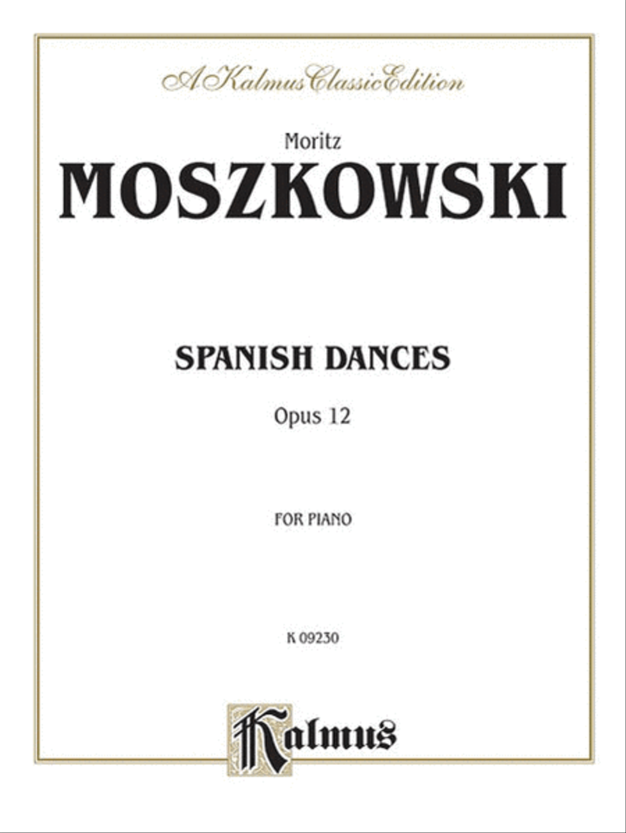 Spanish Dances, Op. 12 Small Ensemble scores gallery preview page 1