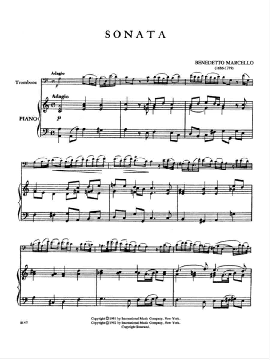 Sonata In A Minor Piano Accompaniment scores gallery preview page 2