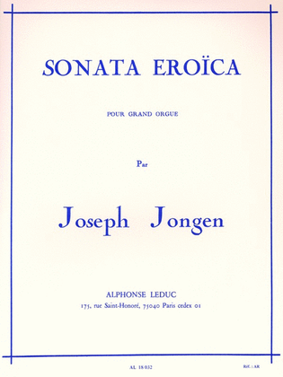 Book cover for Sonata Eroica, Op. 94