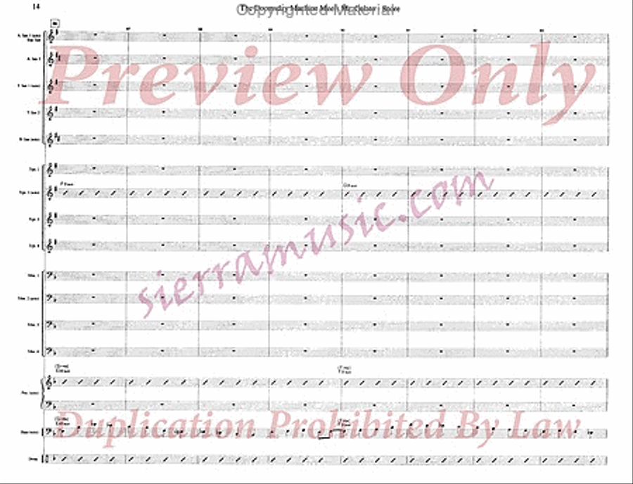 The Doomsday Machine Meets Mr. Gelato Jazz Ensemble scores gallery preview page 15