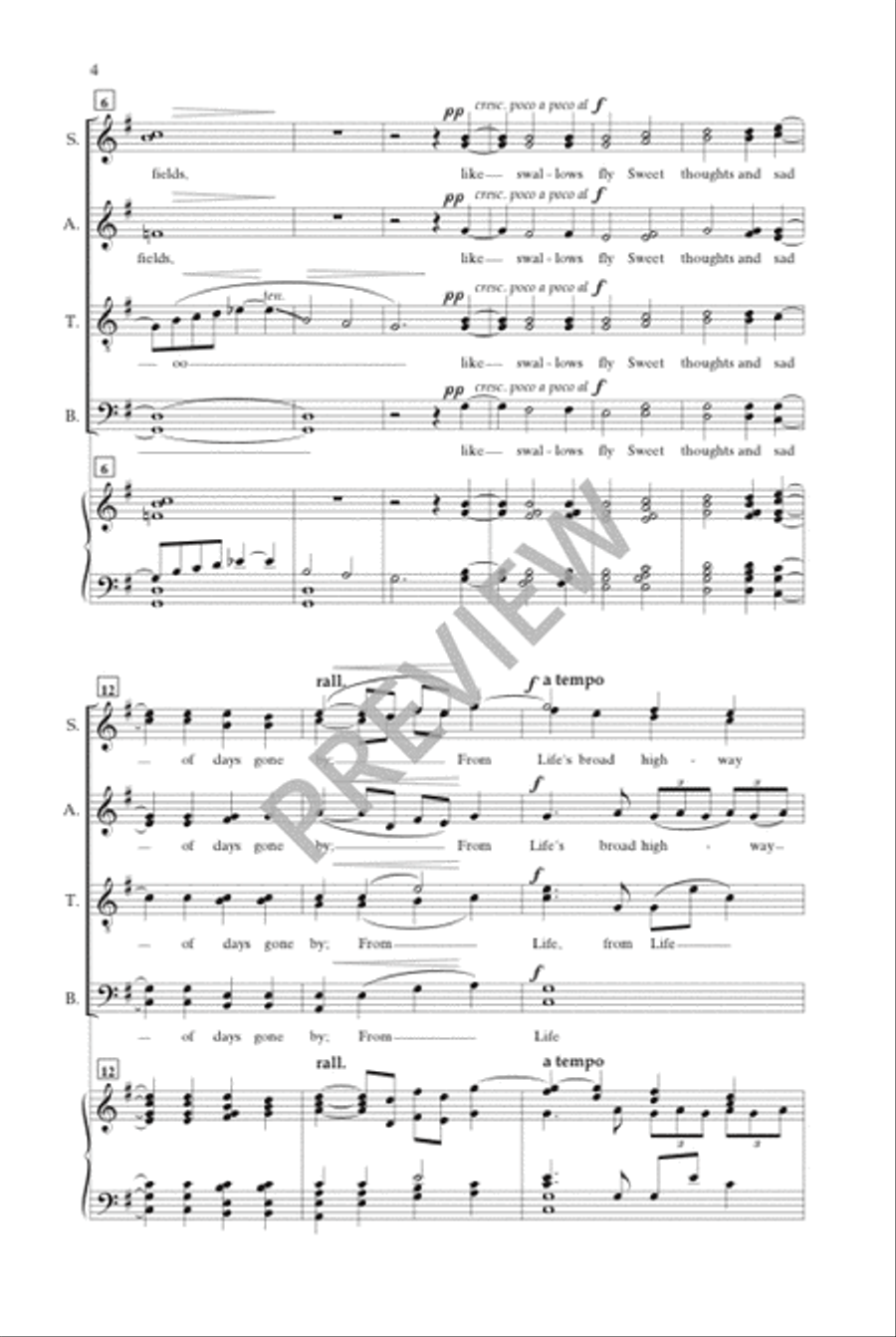 Across the Fields Divisi scores gallery preview page 5