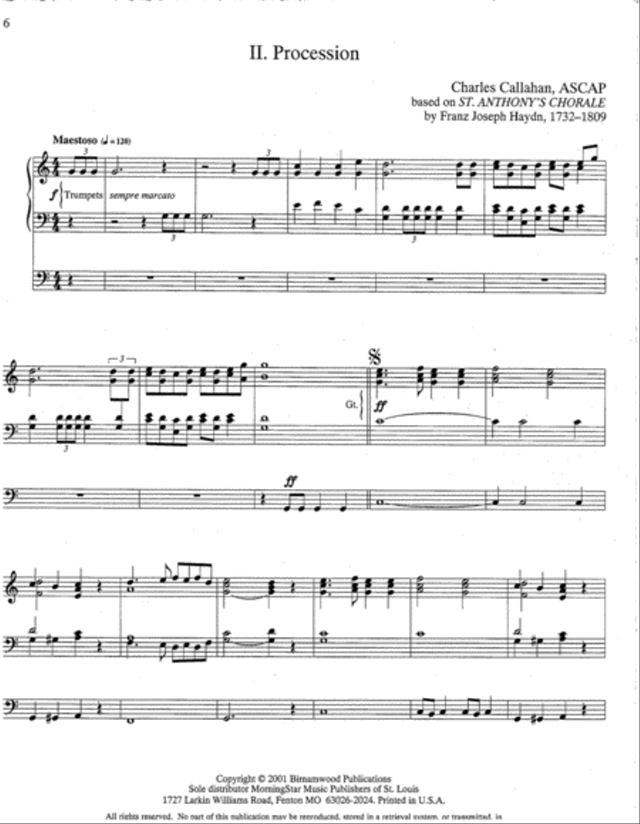 Wedding Suite Wedding Suite Organ scores gallery preview page 3
