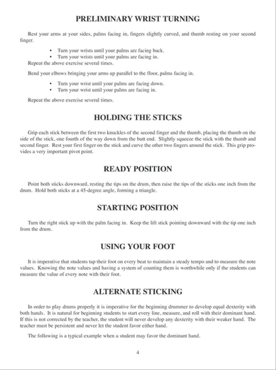 Fundamentals of Rhythm for the Drummer