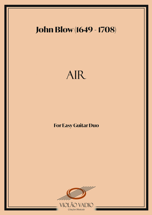 Air (Easy classical guitar duo)
