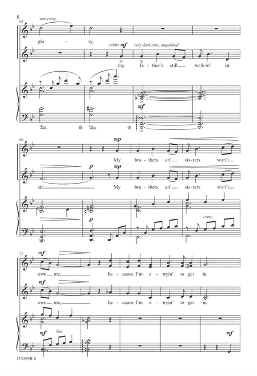 A City Called Heaven SSAA scores gallery preview page 9