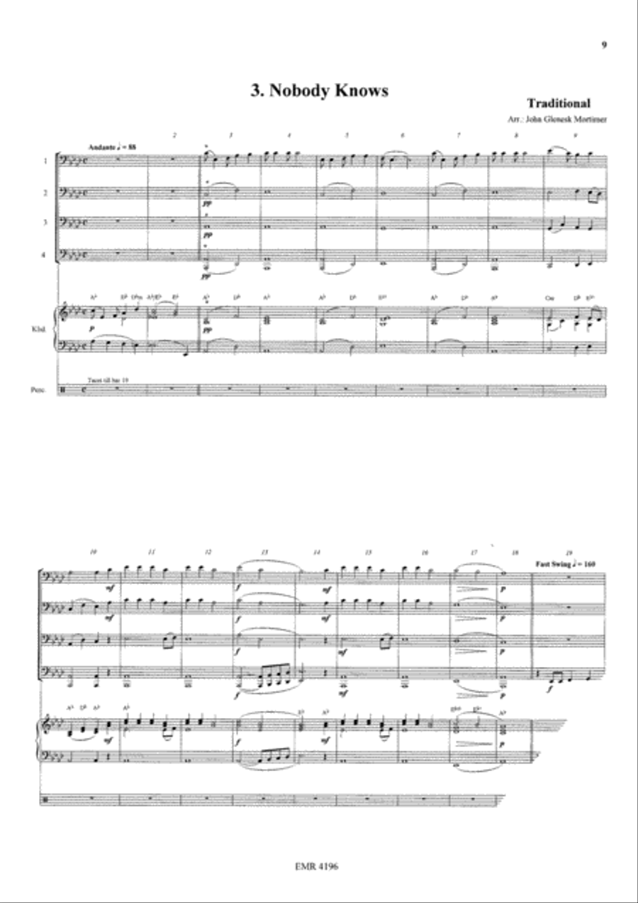 Quartets Volume 3 Quartets Volume 3 Euphonium Quartet scores gallery preview page 5