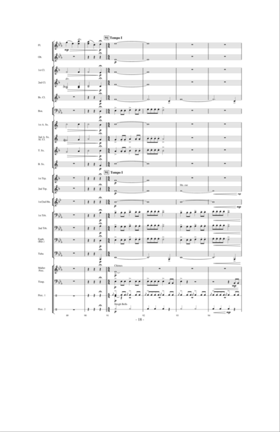 Clark County Celebration Clark County Celebration Concert Band scores gallery preview page 17
