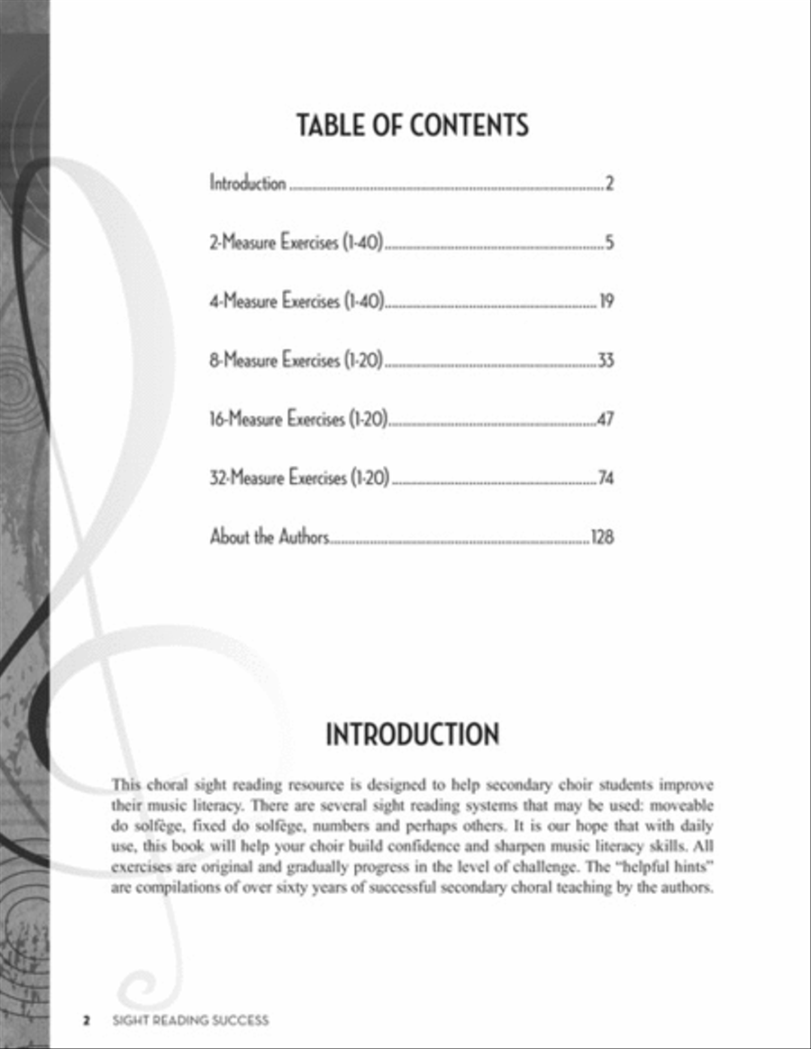 Sight-Reading Success SSA scores gallery preview page 2