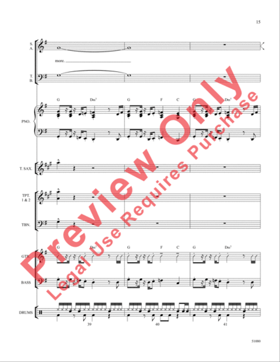 On a Clear Day On a Clear Day Choir scores gallery preview page 16