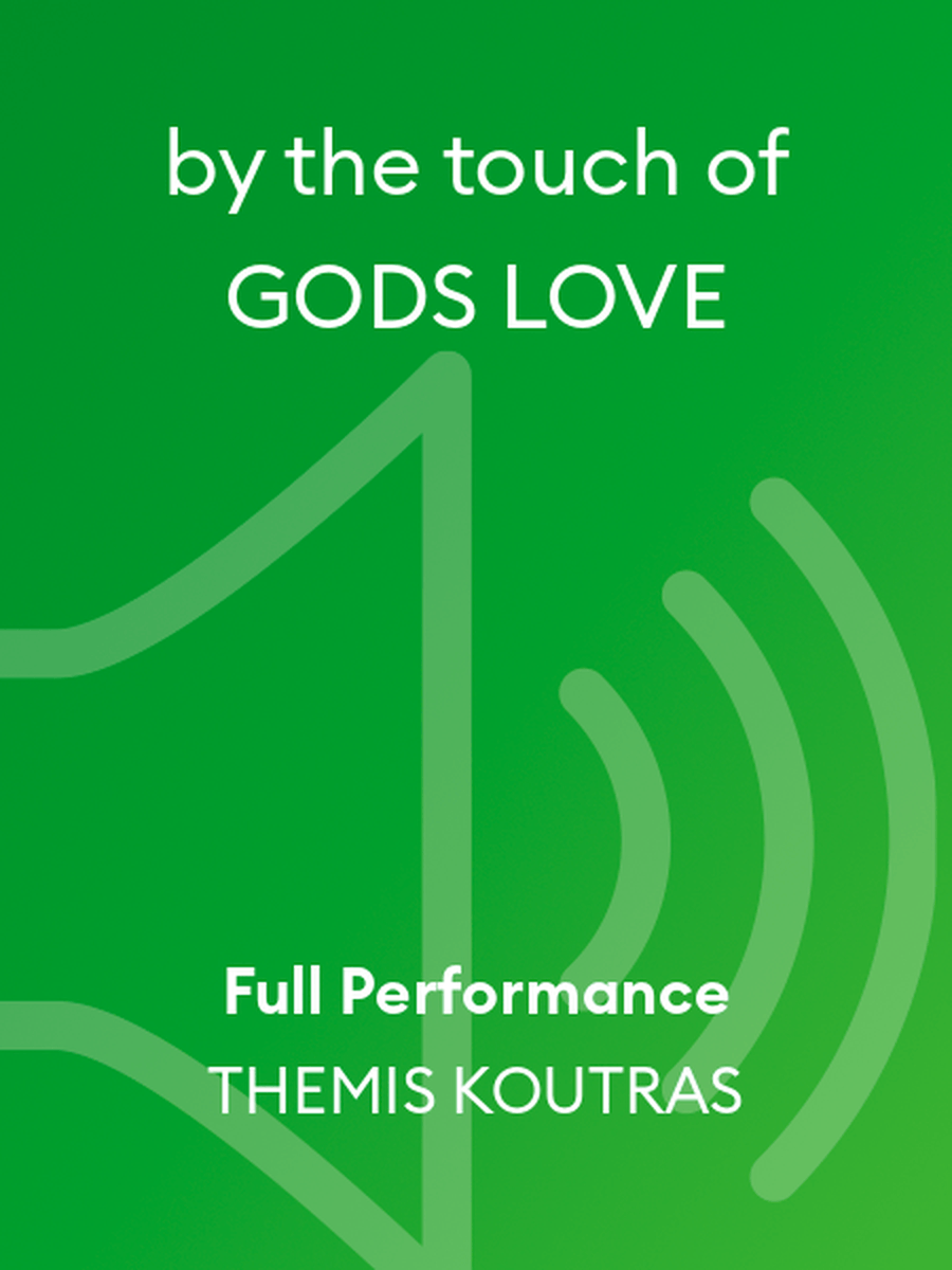 by the touch of GODS LOVE Piano Solo scores gallery preview page 1