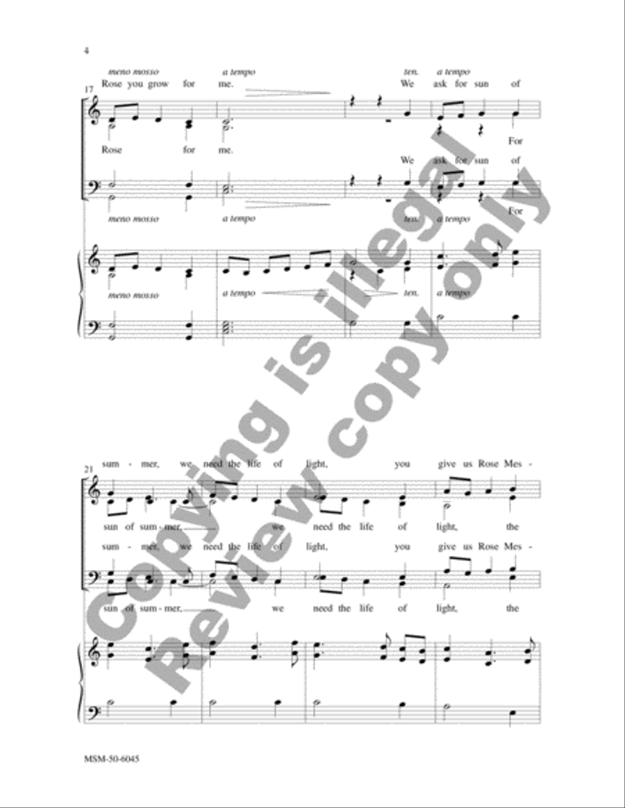 Rose Messiah Rose Messiah Divisi scores gallery preview page 4
