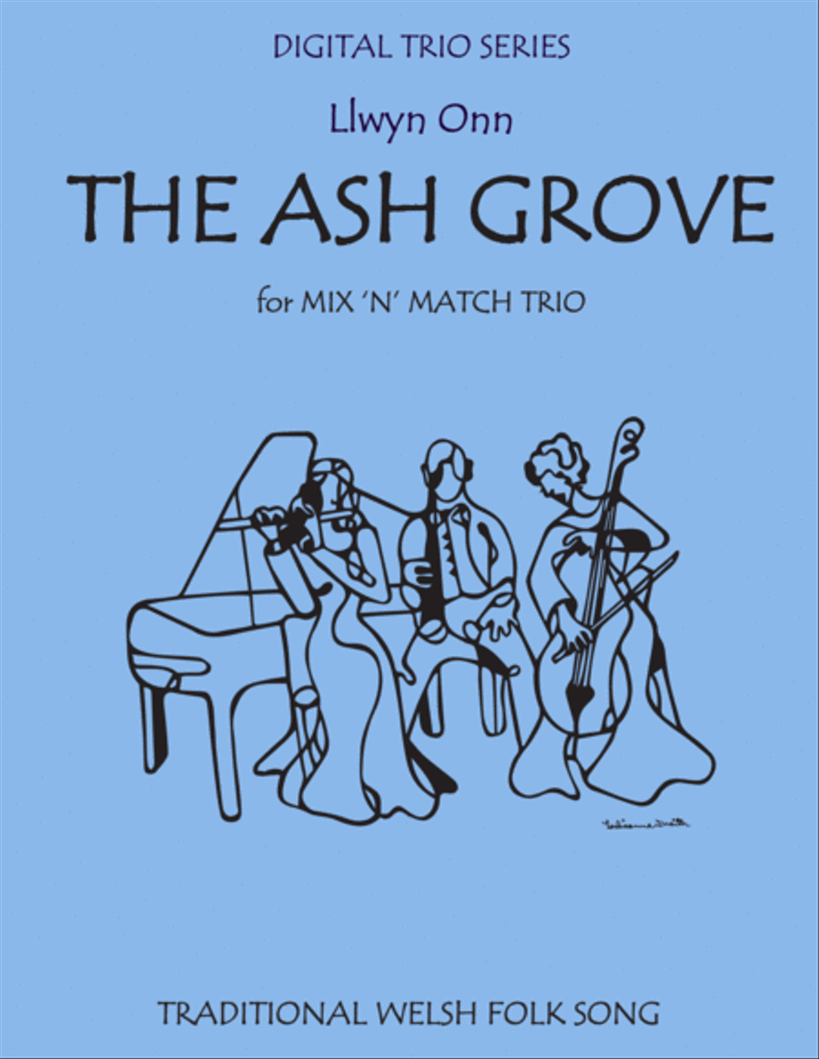 The Ash Grove for String Trio (or Mixed Trio) Woodwind Trio scores gallery preview page 1