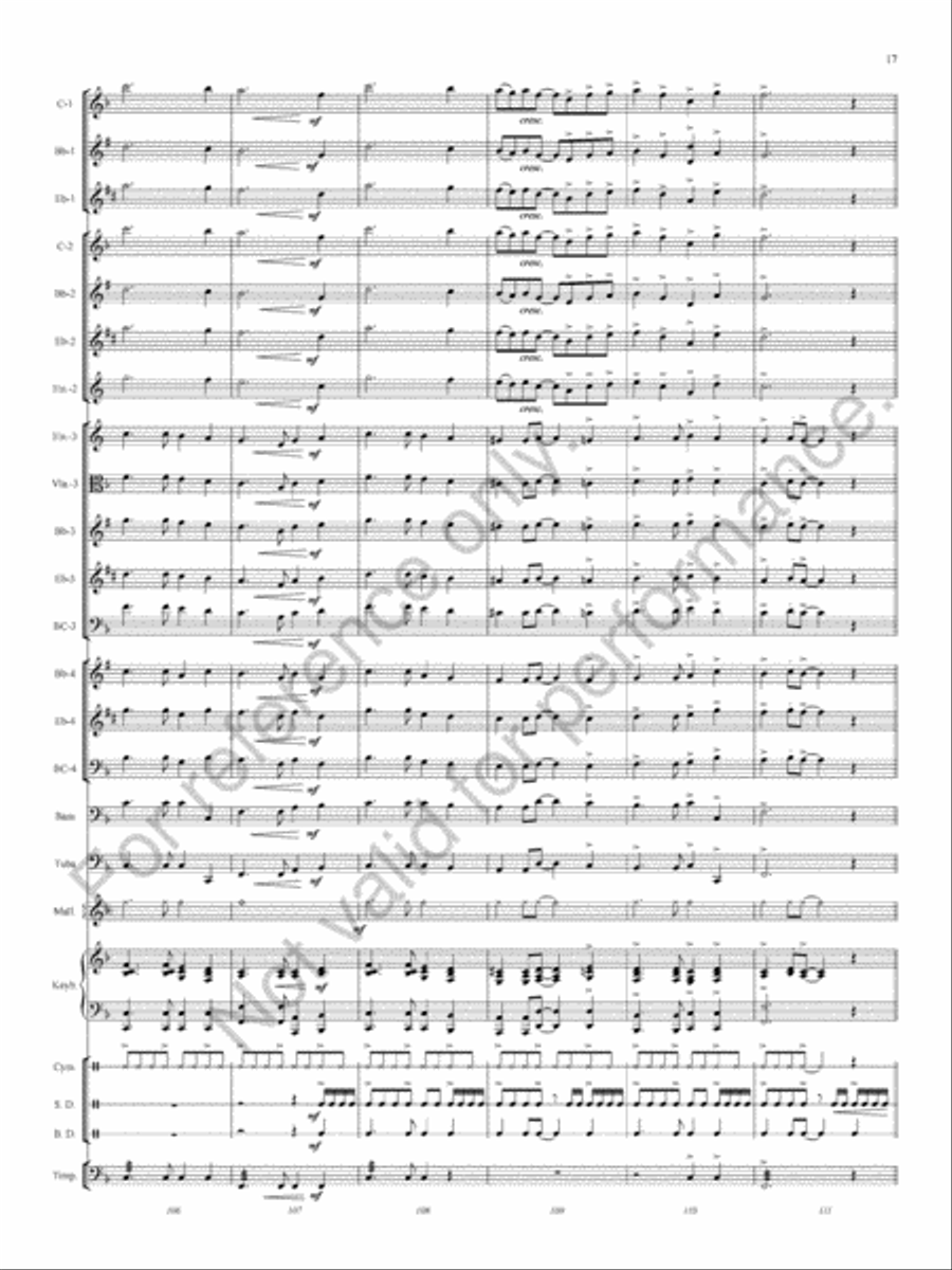 Ashland Park Ashland Park Concert Band scores gallery preview page 19