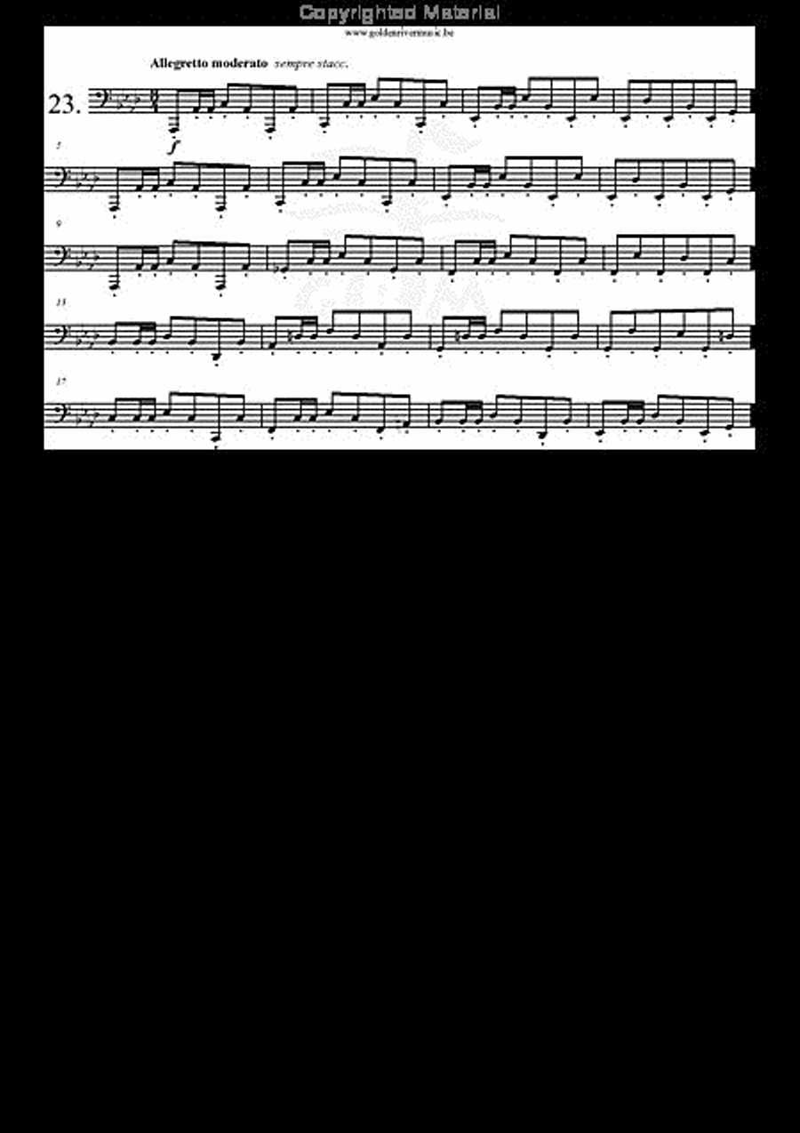 24 Etudes Tuba scores gallery preview page 24