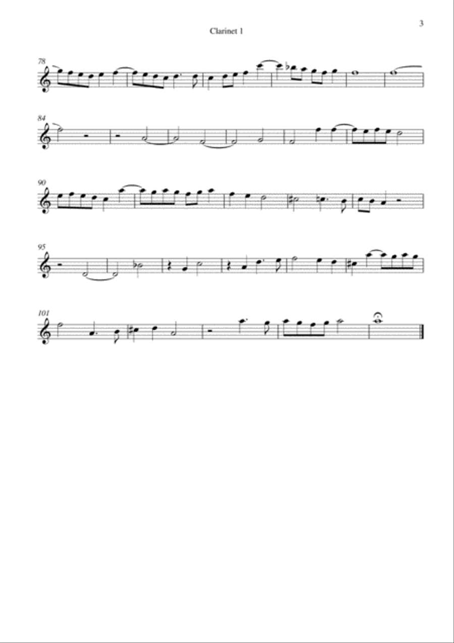 Jenkins - Fantazia No. 3 Woodwind Ensemble scores gallery preview page 6