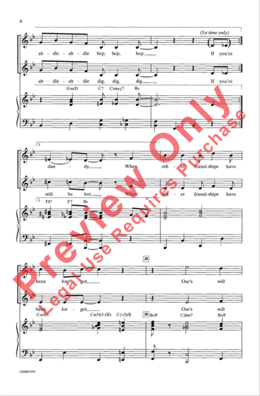 Best of Friends 3-Part scores gallery preview page 6