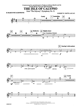 The Isle of Calypso (from The Odyssey (Symphony No. 2)): E-flat Baritone Saxophone