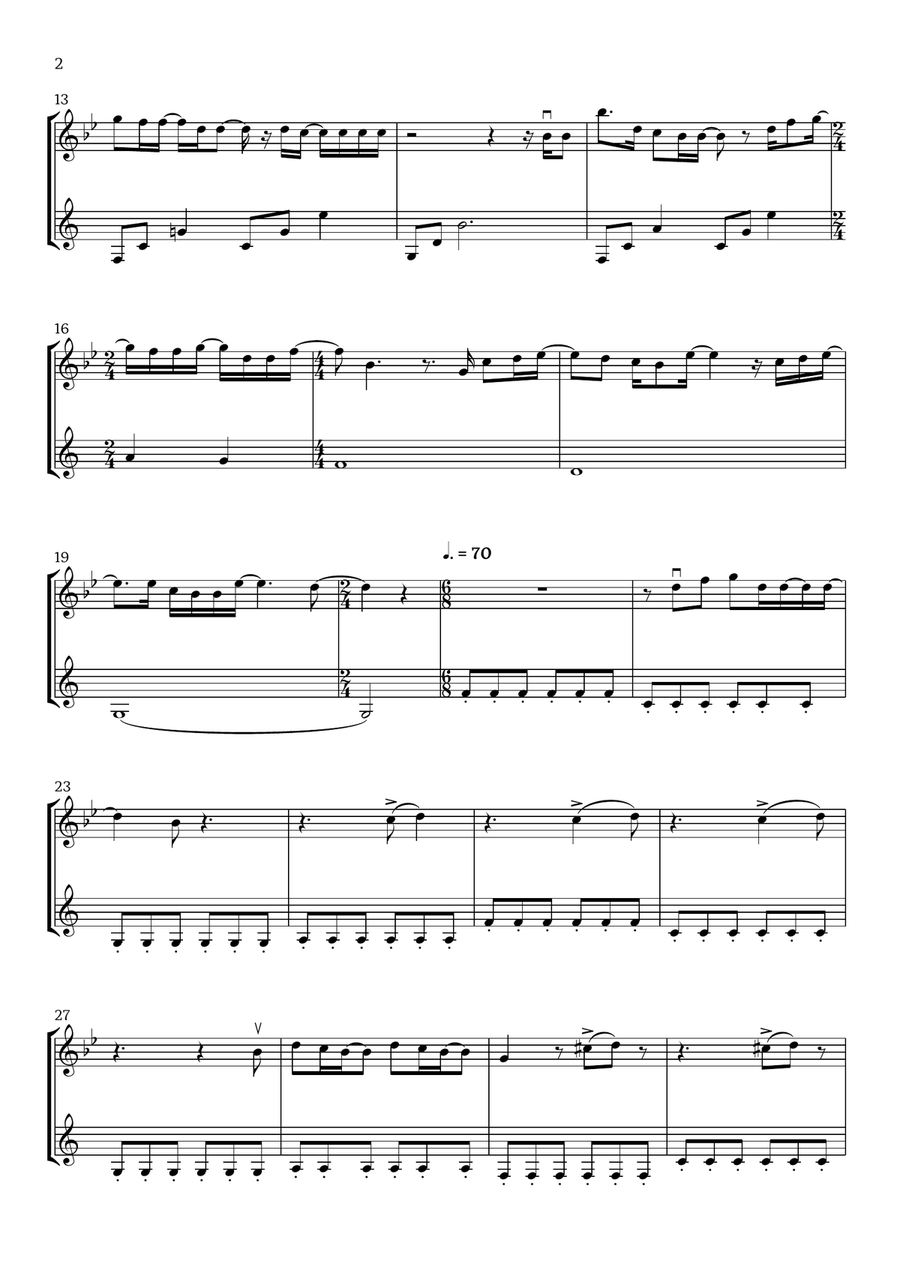 Beautiful Things Chamber Music scores gallery preview page 2