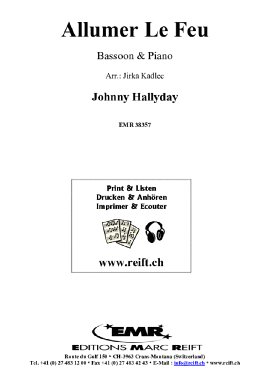 Allumer Le Feu Allumer Le Feu Bassoon Solo scores gallery preview page 2
