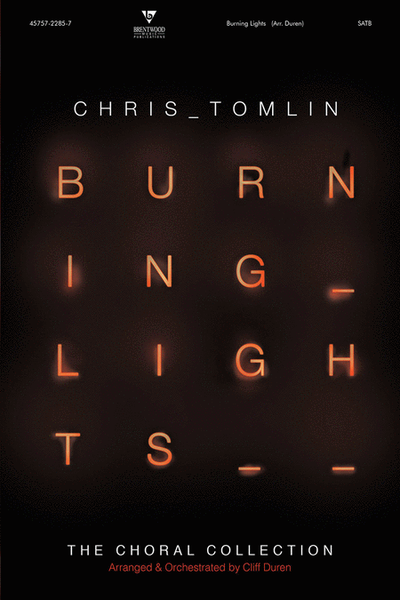 Chris Tomlin Burning Lights Choral Collection Book image number null