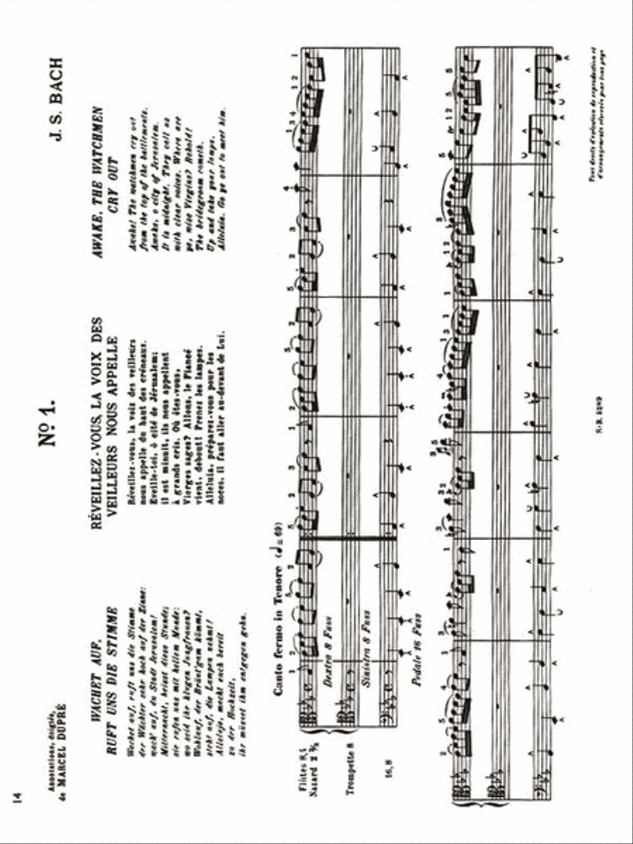 Three Chorals Transcriptions, Three Partit 3-Part scores gallery preview page 2