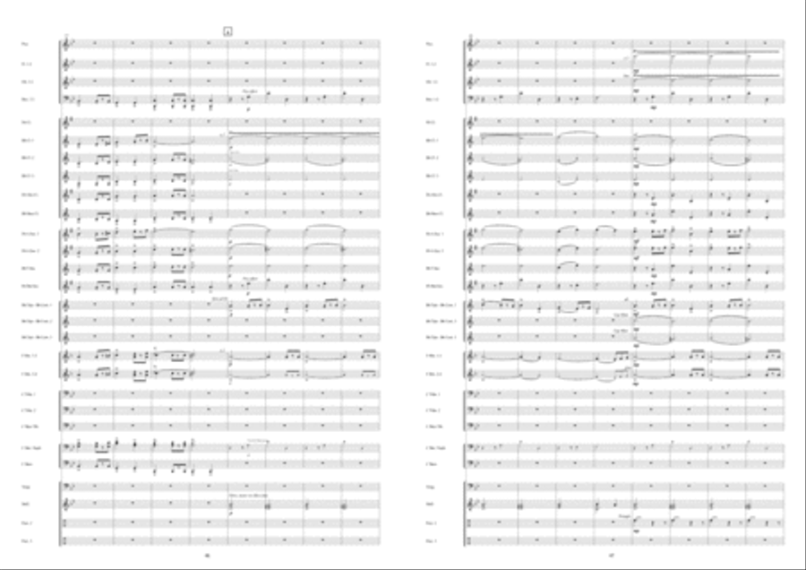 Rapunzel Concert Band scores gallery preview page 19