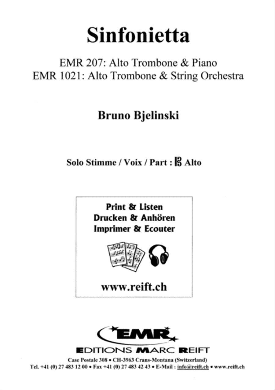 Sinfonietta Sinfonietta Piano Accompaniment scores gallery preview page 2